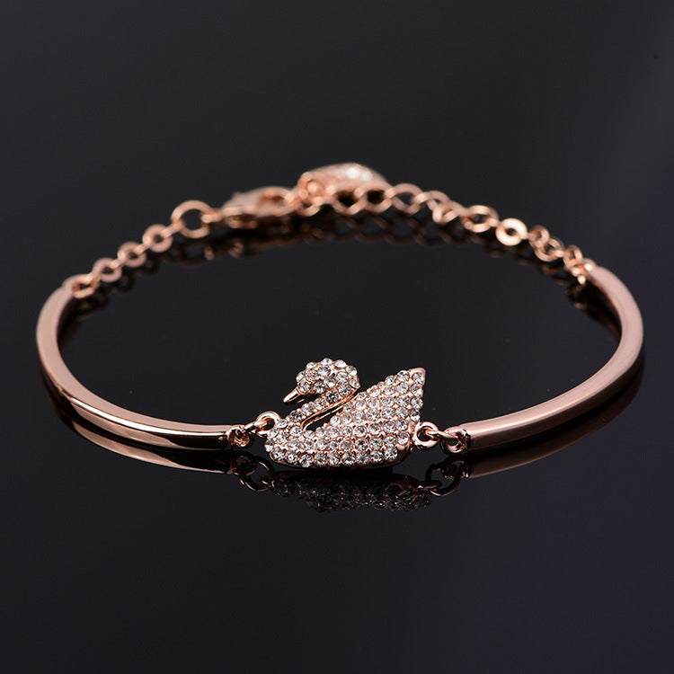 Japan And South Korea Night Market Zircon Bracelet Jewelry Yiwu Explosions Diamond Crystal Bracelet Women's Combination Wholesale Foreign Trade