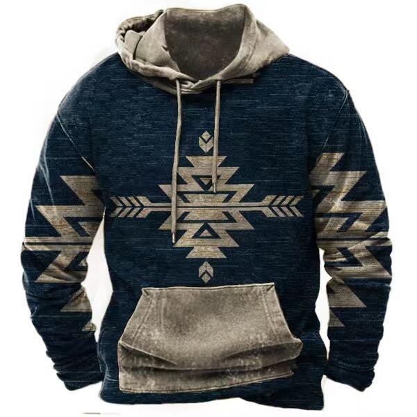 Cross-border Hot Sale 3d Sweater Western Style Printed Trend Hoodie